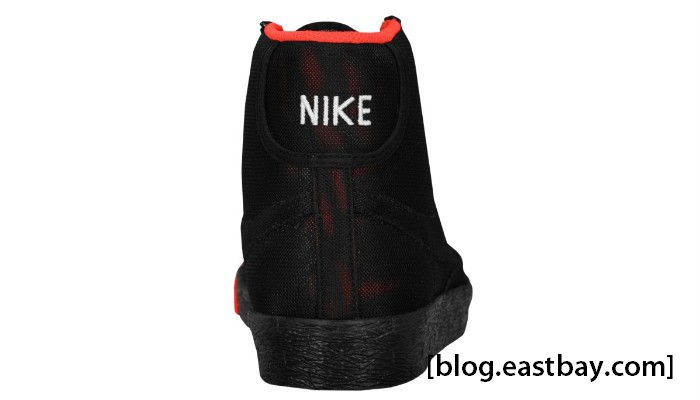 Nike Wmns Blazer Hi Black Black Solar Red White 03