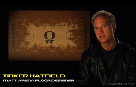 Oregon Ducks Court Designed By Tinker Hatfield