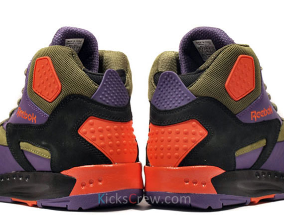 Reebok Oxt Pump Olive Purp 07