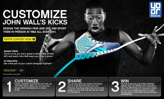 Reebok Zig Slash John Wall Customize Contest 02