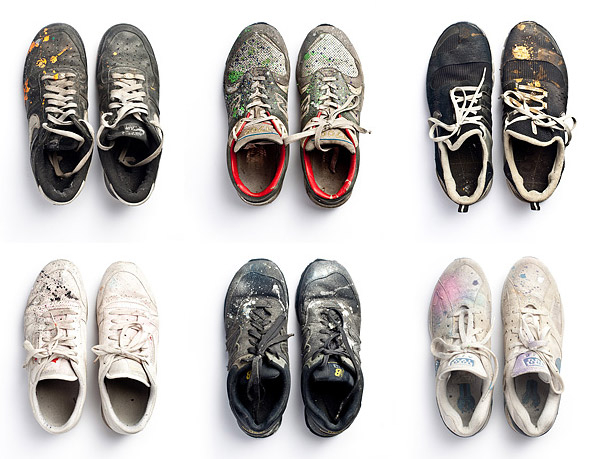 "12 Years Graffiti Writing" - Sneaker Photography