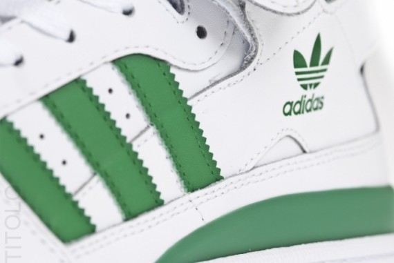 adidas Originals Forum Lo RS + Mid – White – Green