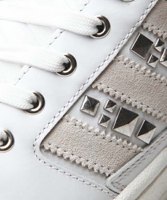 Adidas Superskate Mid White Studded 08