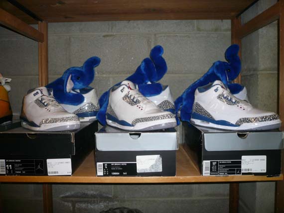 Air Jordan Iii 18 Pair Auction 03