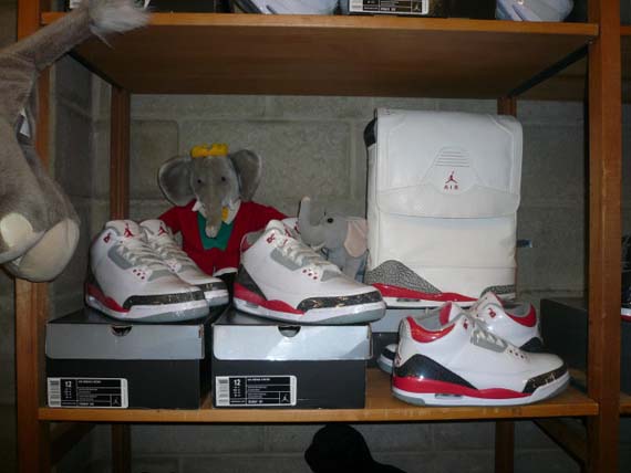 Air Jordan Iii 18 Pair Auction 07