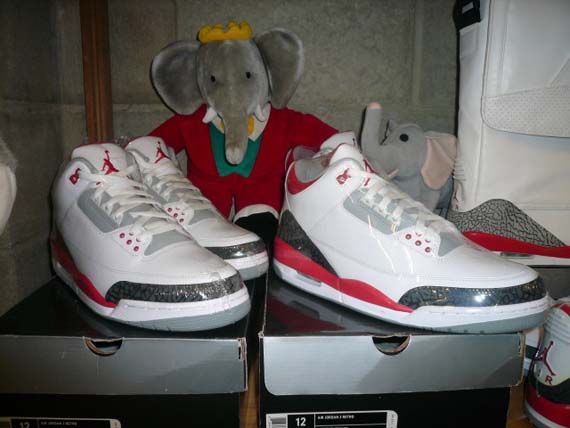 Air Jordan Iii 18 Pair Auction 08