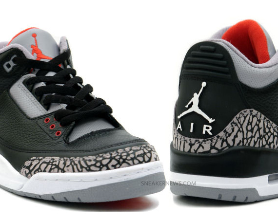 Air Jordan Iii Black Cement 2011 Release 01