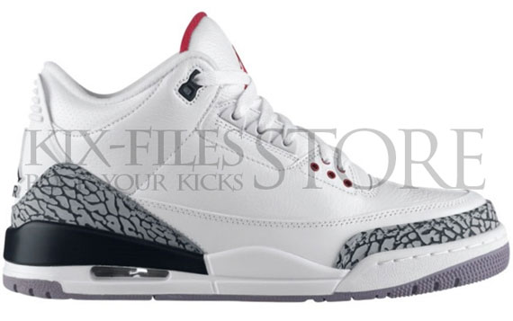 Air Jordan Iii White Cement Kix Files Ebay 04