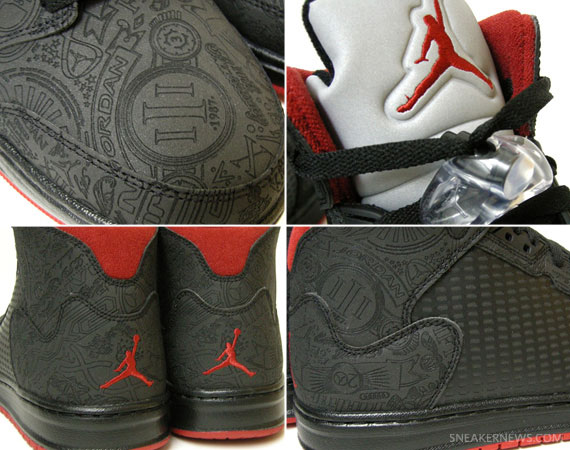 Air Jordan Prime 5 'Laser' - Black - Varsity Red | New Images