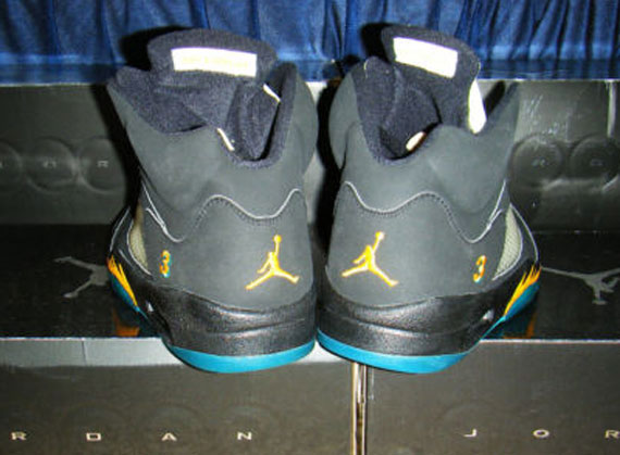 Air Jordan V Chris Paul Hornets Away Pe 04