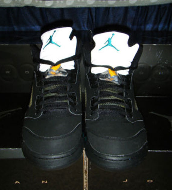 Air Jordan V Chris Paul Hornets Away Pe 05