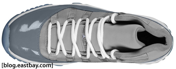 Air Jordan Xi Cool Grey Early Sample Mesh 02