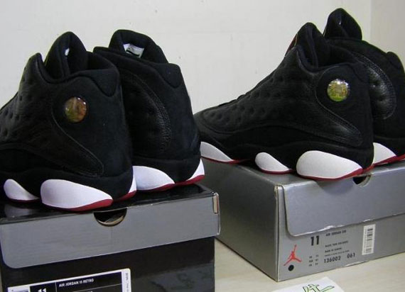 Air Jordan XIII ‘Playoffs’ – 1998 OG vs. 2010 Retro – Comparison