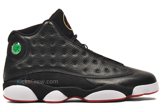 Air Jordan Xiii Retro Black White Yellow Red 1