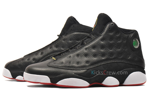 Air Jordan Xiii Retro Black White Yellow Red 2