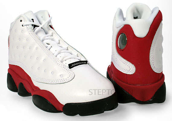 Air Jordan Xiii Retro Gs White Varsity Red Black 03