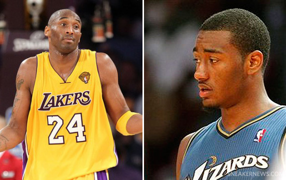 Kobe Bryant John Wall Sneaker Battle