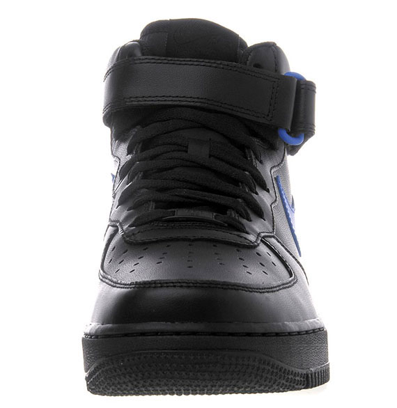 Nike Af1 Mid Blk Blue Jd 03