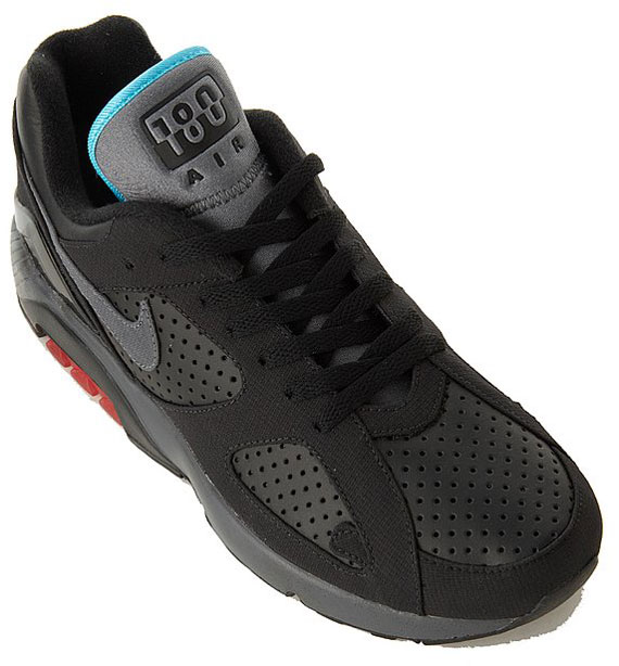 Nike Air 180 Black Infrared Blue Perf 05