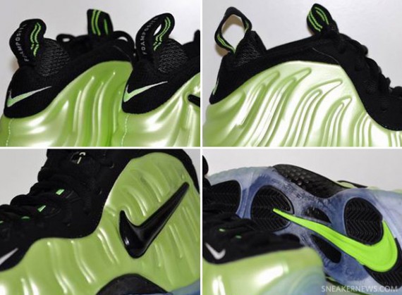 Nike Air Foamposite Pro – Electric Green – Black – White – New Images