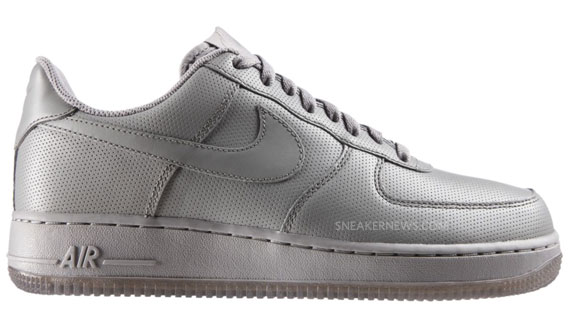 Nike Air Force 1 Low Grey Perf Ice Sole 02