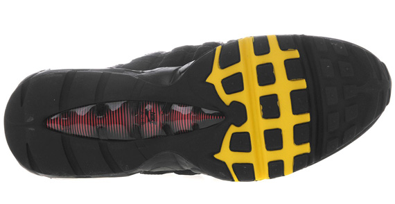 Nike Air Max 95 Black Red Yellow Gradient Airbag 02