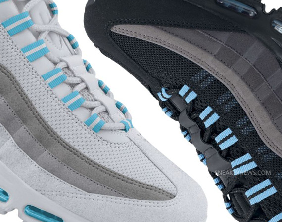 Nike Air Max 95 Neutral Grey Chlorine Blue Preview Summary