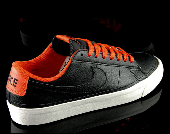 Nike Blazer Low 09 Nd Black Team Orange White Size 05