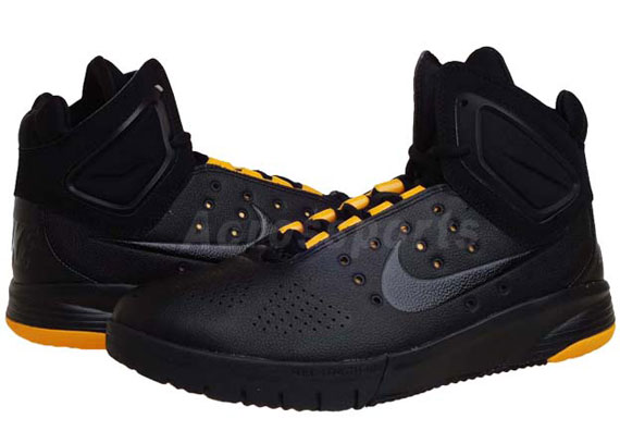 Nike Flight Lite 2010 Black Varsity Maize Id4shoes 04