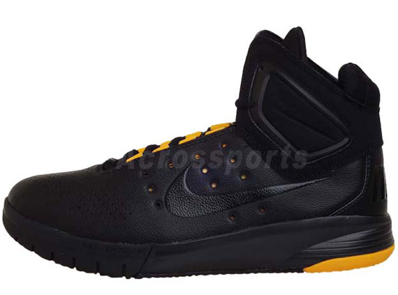 Nike Flight Lite 2010 Black Varsity Maize Id4shoes 05