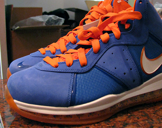 Nike LeBron 8 - Varsity Royal - Total Orange - White