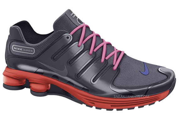 Nike Lunar Shox Nz Black Red 01