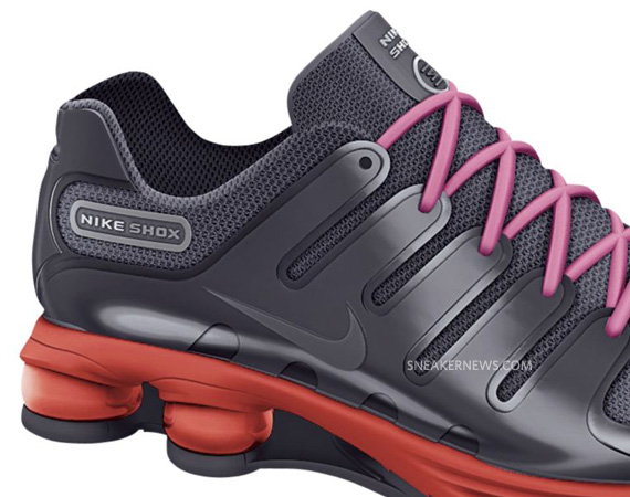 Nike Lunar Shox Nz Black Red 03