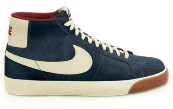 Nike Sb Blazer Mid Vintage Navy Red White Gum 01