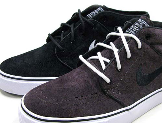 Nike Sb Zoom Stefan Janoski Mid Black Grey Spring 2011 01