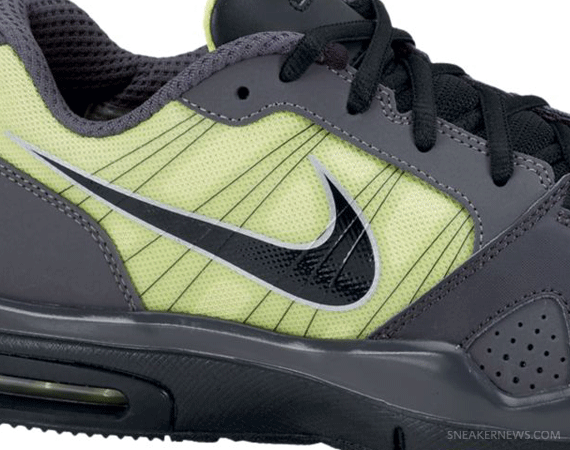 Nike Trainer 1.2 Low – Dark Grey – Black – Volt – Metallic Silver