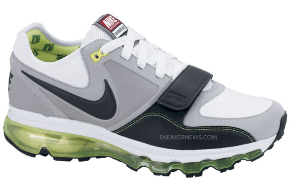 Nike Wmns Air Max 360 Trainer 1 White Black Silver Green 02