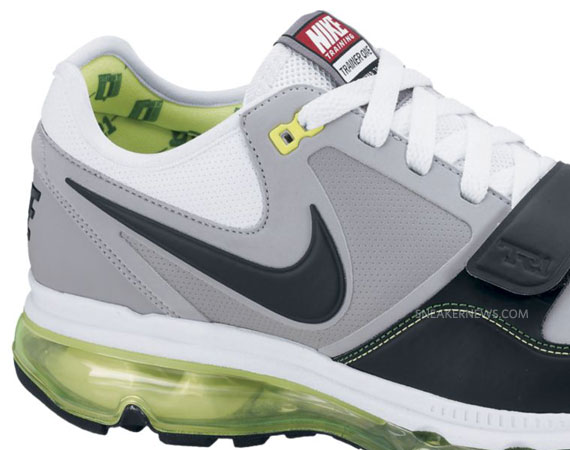 Nike Wmns Air Max 360 Trainer 1 White Black Silver Green 04