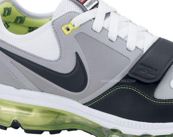 Nike Wmns Air Max 360 Trainer 1 White Black Silver Green 05