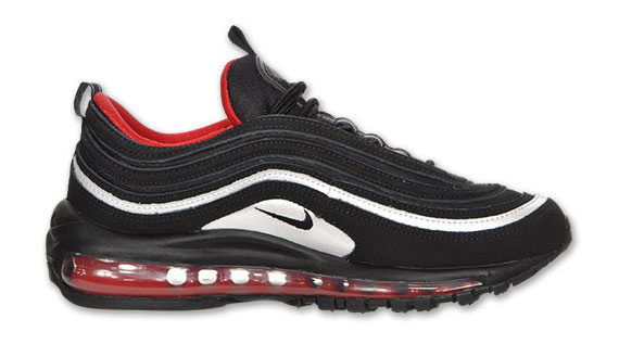 Nike Wmns Air Max 97 Black White Varsity Red 06