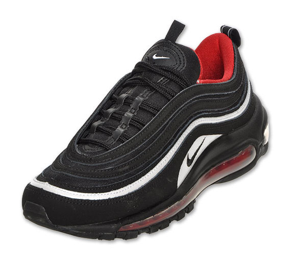 Nike Wmns Air Max 97 Black White Varsity Red 08