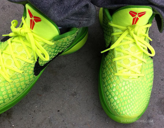 Nike Zoom Kobe Vi Grinch New Images Summary