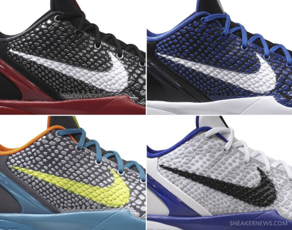 Nike Zoom Kobe Vi Upcoming Spring 2011 Colorways 05