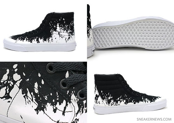 Vans Sk8 Hi Paint Stomp 01