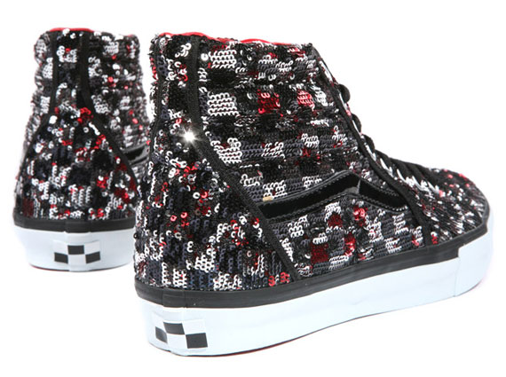 Vans Sk8-Hi ‘V38Disco’ – Black – Sequins