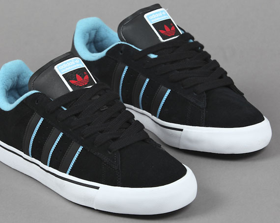 Adidas Campus Black Aqua