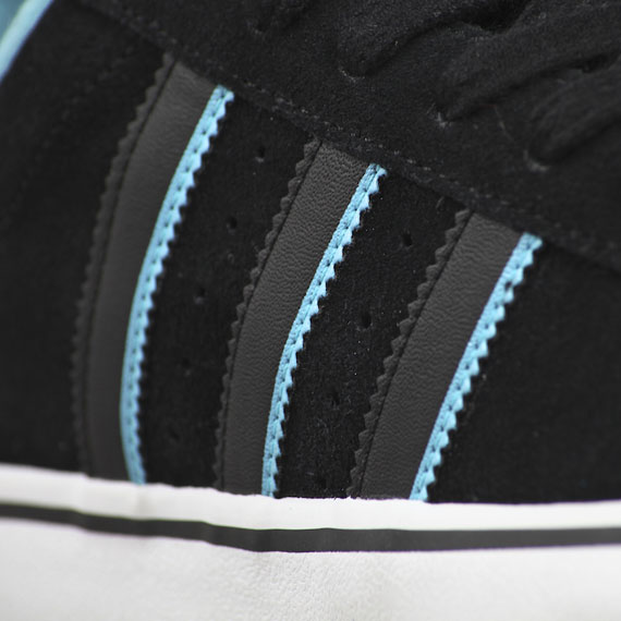 Adidas Campus Black Aqua  4