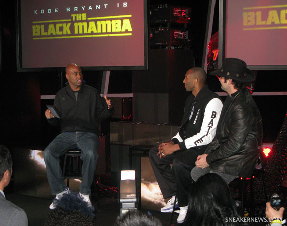 Nike Unveils Latest "The Black Mamba" Trailer @ LA Media Event