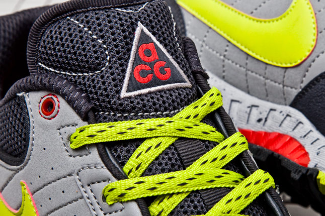 Nike Acg Air Abaziro 2.0 Charcoal Bright Green Grey 6 1