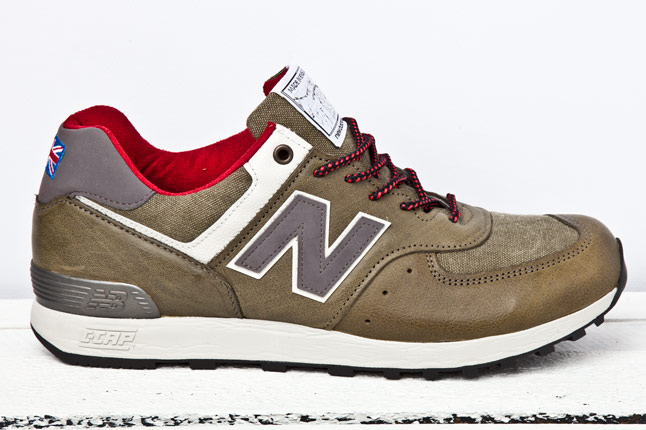 New Balance 576 Lake District Pack Khaki Red 3 1